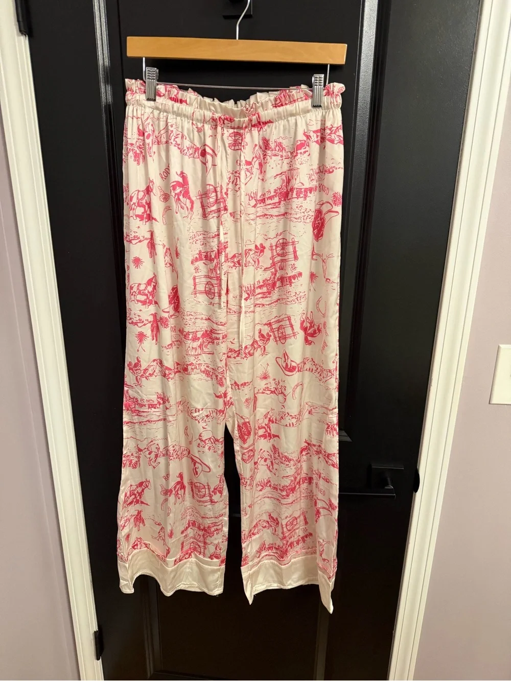 Silky Cowgirl 2 Piece Pajamas - Picture 2 of 6